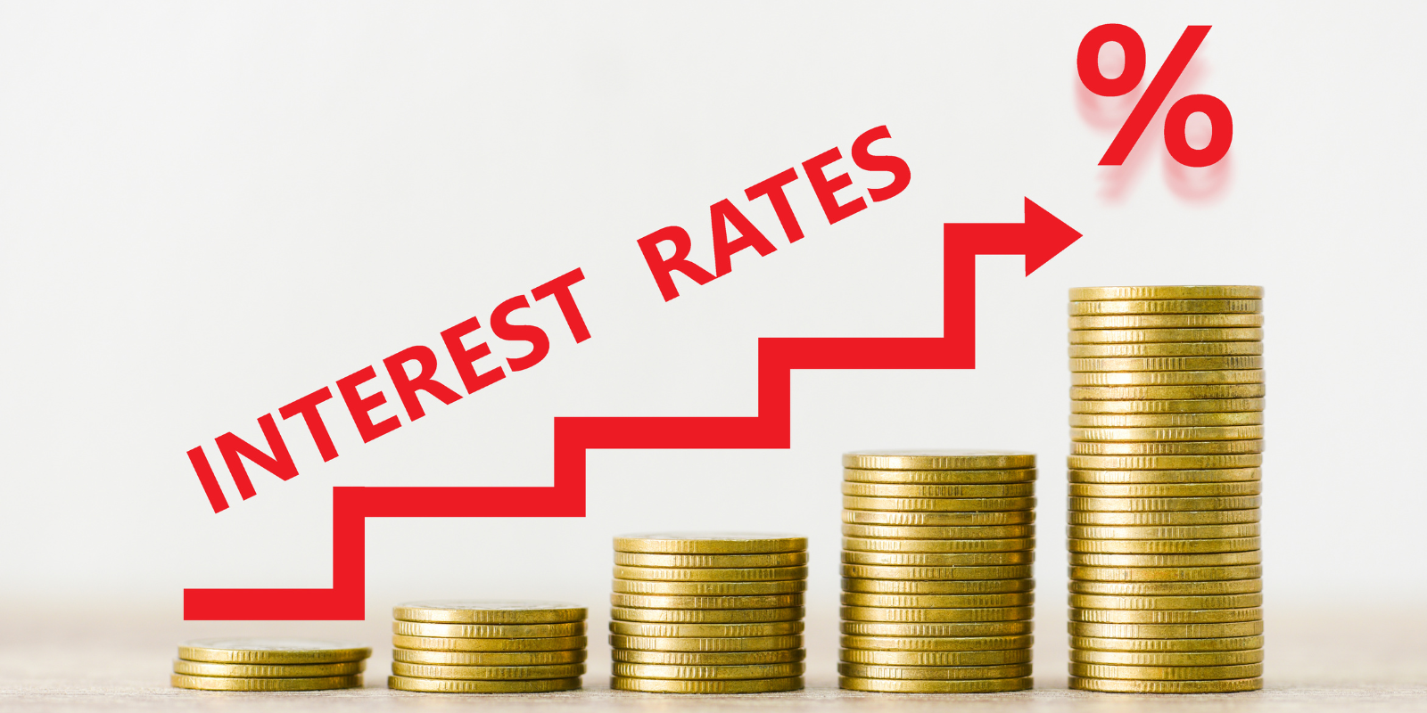 Red and White Modern Business Webinar Twitter Post (8) Interest Rates